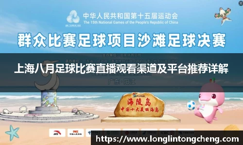 上海八月足球比赛直播观看渠道及平台推荐详解